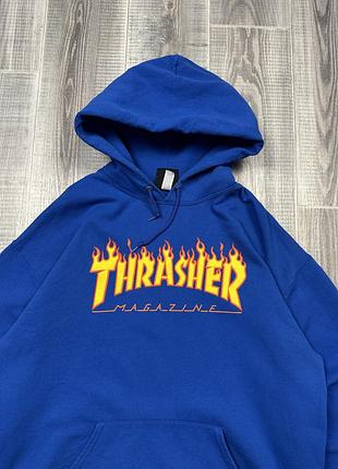 Худі, кофта thrasher big fire logo 4
