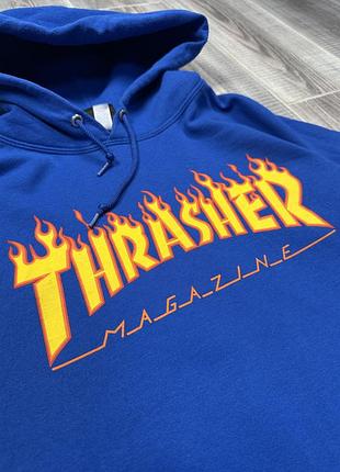 Худі, кофта thrasher big fire logo 5
