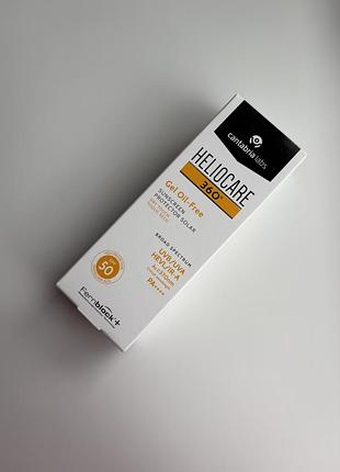 Сонцезахисний гель heliocare 360° oil-free gel sunscreen protector original spf 50