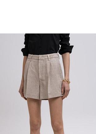Льняные шорты от zara