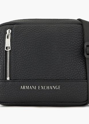 Urbanshop com ua сумка чоловіча armani exchange with metal logo black 952663-cc828 розміри запитуйте