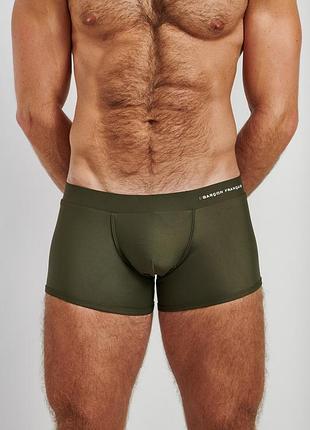 Плавки мужские garcon francais boxer de bain 21kai премиум пляжные во французском стиле xxl kaki (zik0000022598)