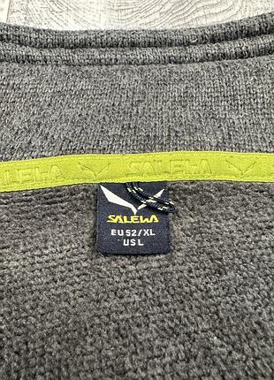 Флісова кофта, зіпка salewa outdoor ski hiking 9