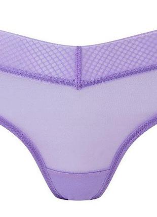 Трусики gossard glossies 6254 шорти з ультрасучасного матеріалу з легкою підтримкою l violet (5053014910068)