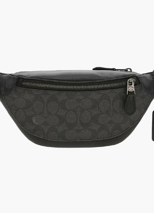 Urbanshop com ua сумка чоловіча coach warren mini black/grey cw369 розміри запитуйте