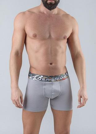 Трусы боксеры geronimo 17531b1 xxl grey (3800205841029)