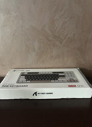 Нова клавіатура attack shark x87