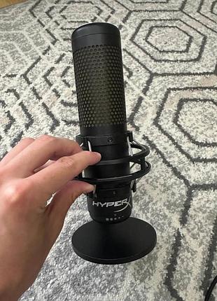 Микрофон hyperx quadcast s