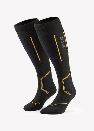 Лижні шкарпетки термошкарпетки wedze 500 wool розмір 38-40 чорний