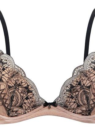 Бюстгальтер gossard vip henna 18501 85c black nude (zik0000017914)