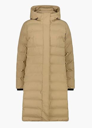 Urbanshop com ua пуховик жіночий cmp fix hood feel warm beige 35k3676-p405 розміри запитуйте