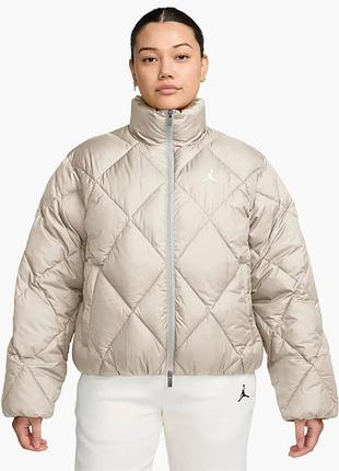Urbanshop com ua куртка женская nike w j brk puffer qlt beige hv0417-104 размеры запитуйте