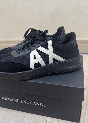 Кросівки чорні armani оригінал 28 см 42