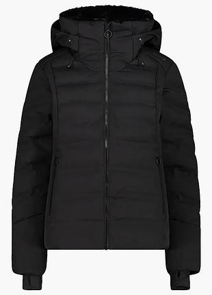 Urbanshop com ua куртка жіноча cmp jacket fix hood feel warm black 34w4406-u901 розміри запитуйте
