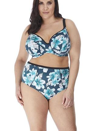 Купальник раздельный elomi island lily 7222-7225 90g/2xl petrol (zik0000023007)