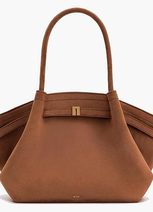 Urbanshop com ua сумка женская jw pei hana medium faux suede tote bag brown bb2024bg92777jwp размеры запитуйте