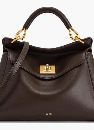 Urbanshop com ua сумка жіноча jw pei lucia classic top handbag brown bb2024bg108657jwp розміри запитуйте