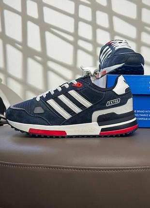 Adidas zx 750 navy red white
