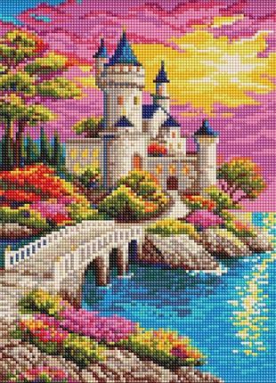 Алмазна мозаїка - казковий світанок ©art_selena_ua идейка 30х40 см (amo20395)