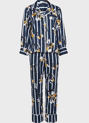 Піжамний комплект fable&eve knightsbridge 1378 14/l floral stripe (5051877310407)