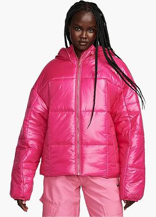 Urbanshop com ua парка жіноча nike therma-fit sportswear classic puffer shine pink fb8769-615 розміри запитуйте