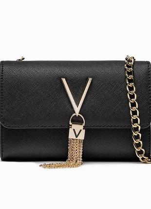 Сумка, сумочка valentino divina leather black