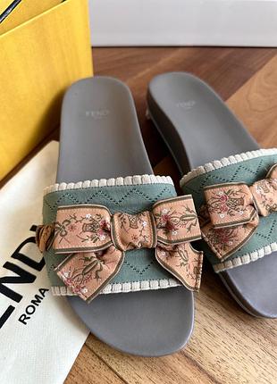 Шлепанцы fendi оригинал