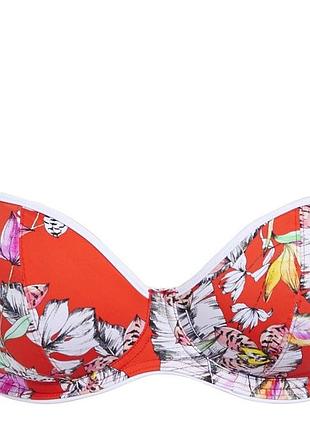 Купальный лиф freya wild flower 5881 75g flame (889500882633)