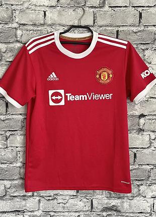 Футбольная футболка adidas manchester united cristiano ronaldo vintage игровая майка джерси винтажная nike манчестер юнайтед роналду umbro спортивная