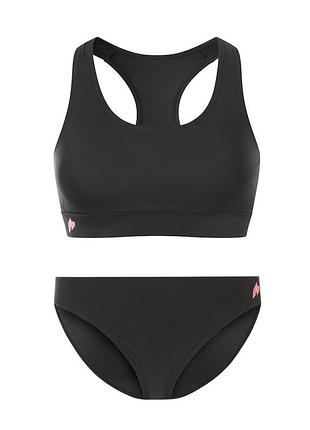 Купальник раздельный (топ и плавки) для женщины f2 lycra® 473530-473529 40(m) черный
