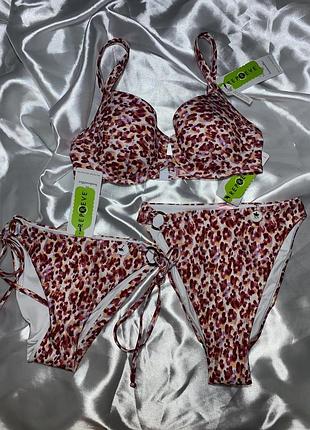 Купальник трійка 75e 75c + xs s від hunkemoller tobago white