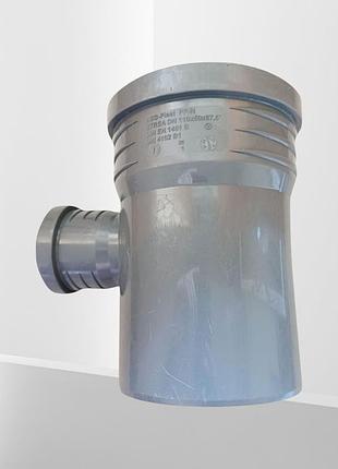 Тройник канализационный asg-plast strea 110х50х87,5° идеал. б/у.