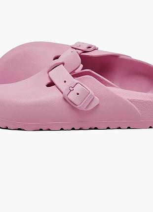 Urbanshop com ua тапочки женские birkentock boston essentials eva clogs pink 1027403 размеры запитуйте