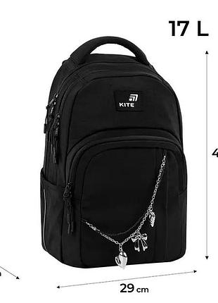 Рюкзак kite education teens k26-2578m-1 black&charm