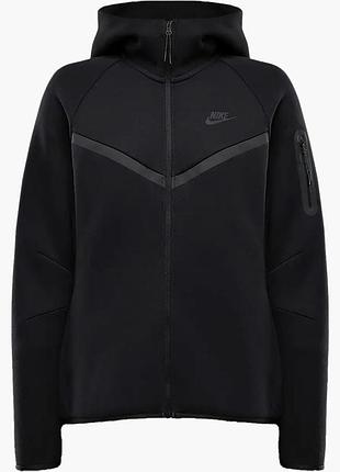 Urbanshop com ua толстовка жіноча nike sportswear tech fleece windrunner black hv6747-010 розміри запитуйте
