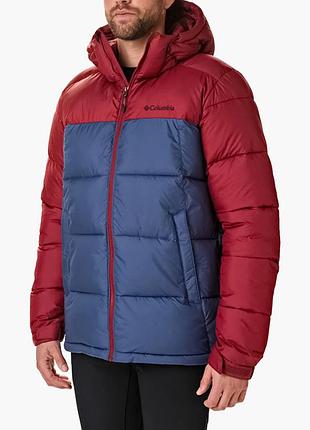 Urbanshop com ua пуховик мужской columbia pike lake hooded omni-heat blue/red wo0020-479 размеры запитуйте