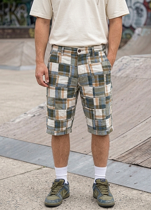 Шорти stussy vintage patchwork shorts