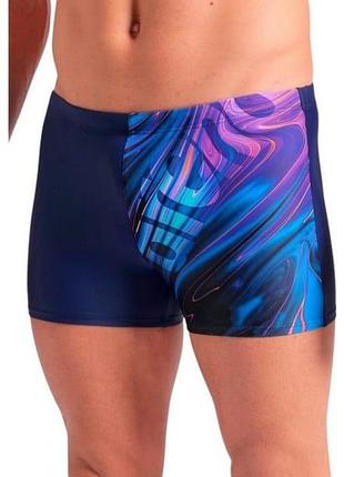 Плавки для бассейна мужские arena flow swim short талия-80 см синий