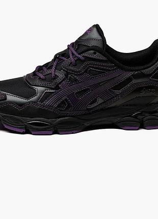 Urbanshop com ua кроссовки унисекс asics x needles gel-nyc black/violet 1201b008-001 размеры запитуйте