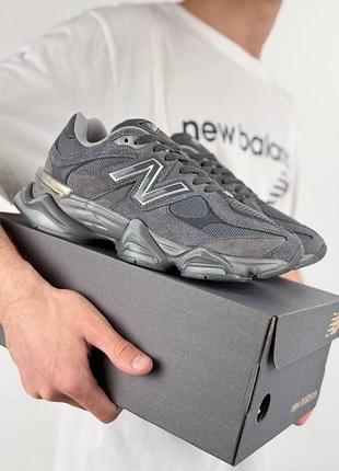 Мужские кроссовки new balance 9060 dark grey