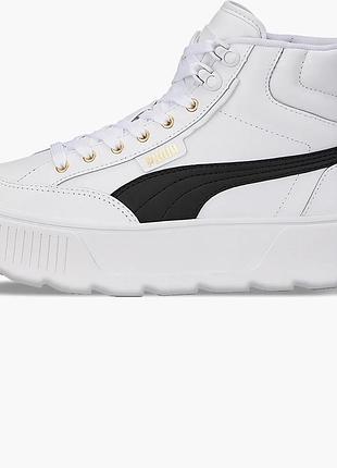 Urbanshop com ua кроссовки женские puma karmen mid white 385857-03 размеры запитуйте