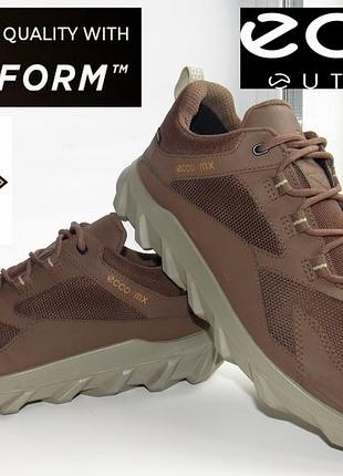 Кроссовки мембранные ecco sport mx m low gore-tex разм. 42 (27.5см)