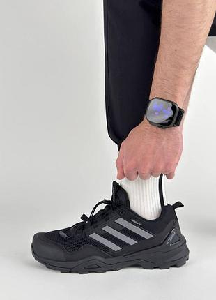 🐻 чоловічі кросівки adidas terrex skychaser black