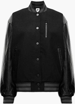 Urbanshop com ua бомбер жіночий nike sportswear destroyer black fn3672-010 розміри запитуйте