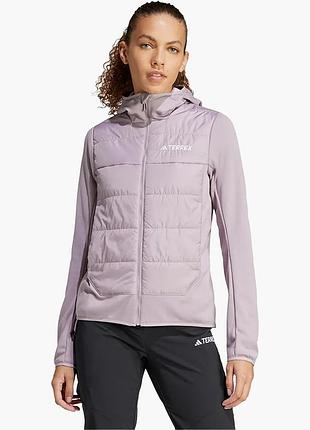 Urbanshop com ua куртка жіноча adidas terrex multi hybrid insulated hooded jacket pink im8104 розміри запитуйте