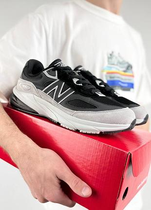 Чоловічі кросівки new balance 990v6 black grey