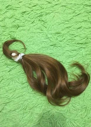 Натуральные некрашеные славянские волосы золотистые русые