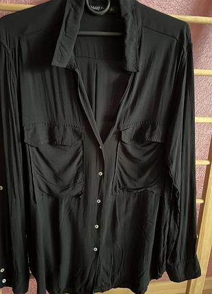 Рубашка, сорочка  zara, розмір м