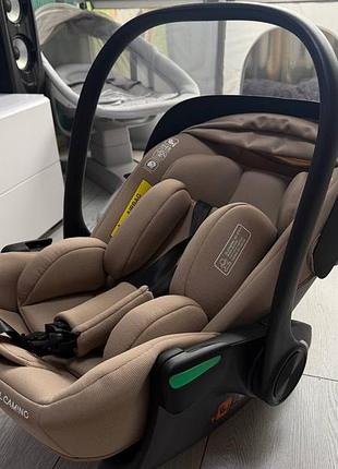 Автокрісло el camino i-flow me 1198 beige