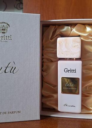 Gritti tutu оригінал 80% з пляшки 100мл